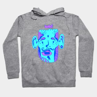 Blue Strange King Pierre Hoodie